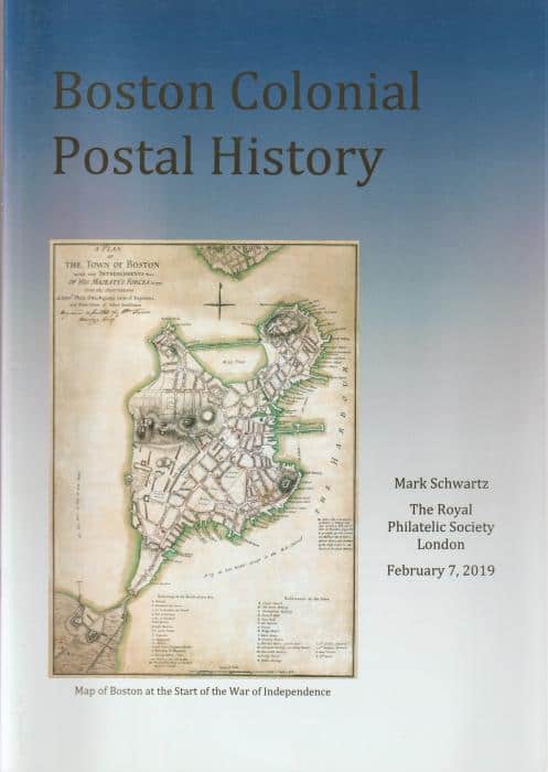 Boston Colonial Postal History