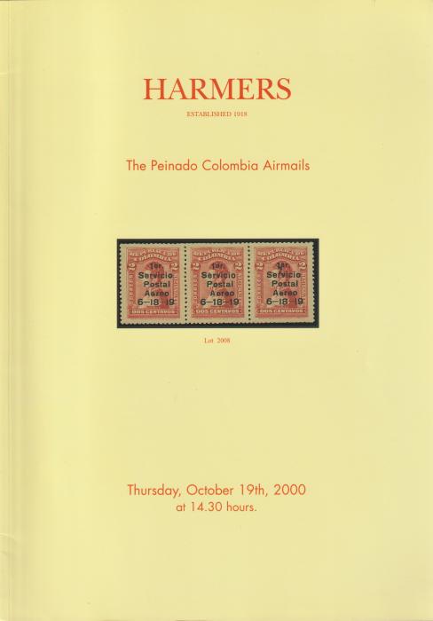 The Peinado Colombia Airmails