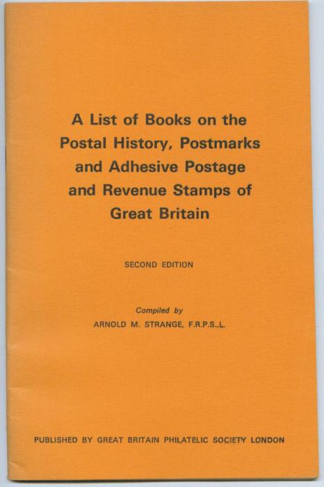 A List of Books on the Postal History