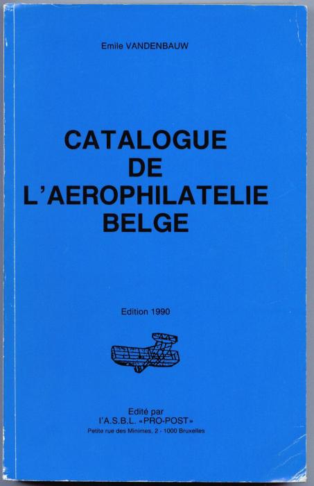 Catalogue de l'Aérophilatelie Belge