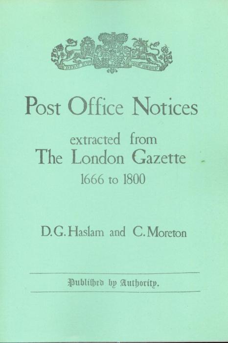 Post Office Notices