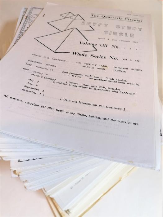 Egypt Study Circle Quarterly Circular