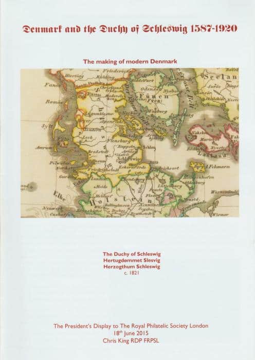 Denmark and the Duchy of Schleswig 1587-1920