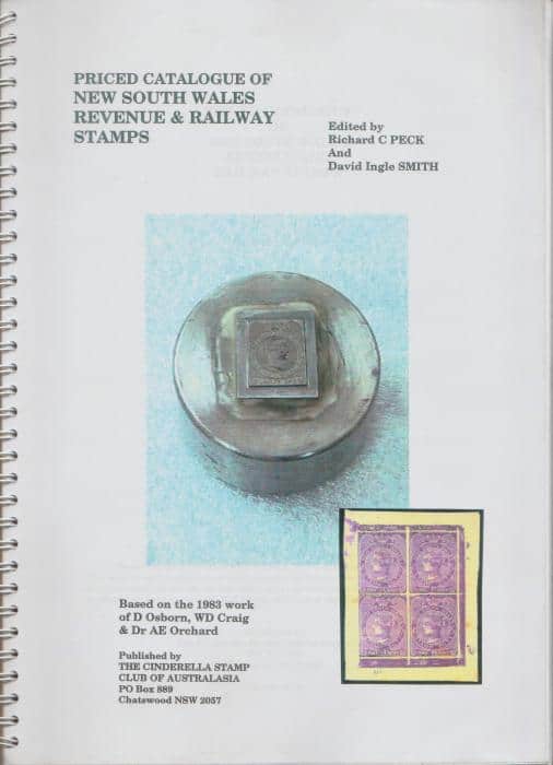 Priced Catalogue of New South Wales Revenue & Railway Stamps