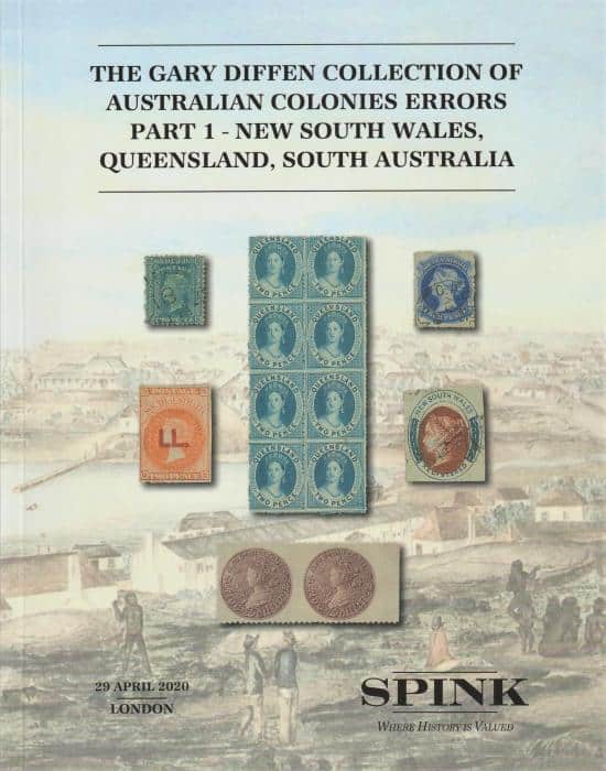 The Gary Diffen Collection of Australian Colonies Errors