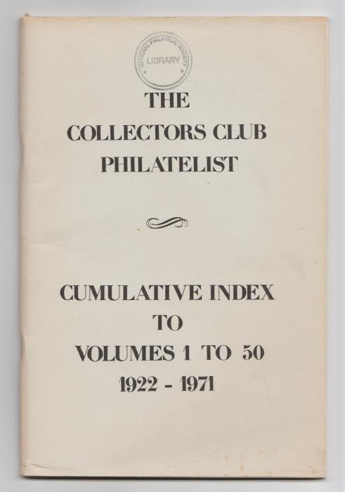 The Collectors Club Philatelist
