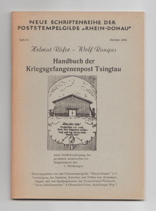 Handbuch der Kriegsgefangenenpost Tsingtau