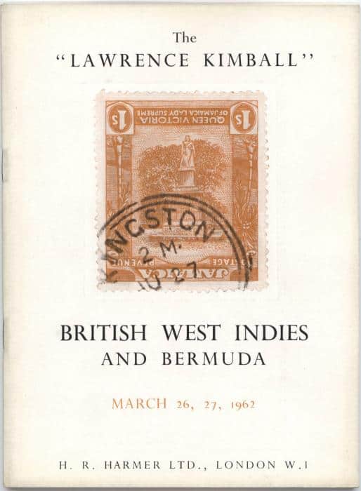 The "Lawrence Kimball" British West Indies and Bermuda