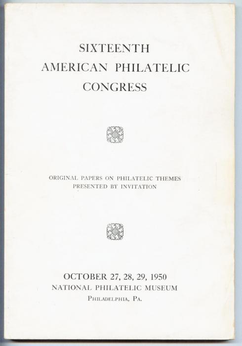 Sixteenth American Philatelic Congress