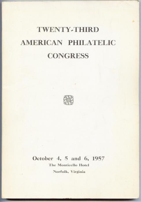 Twenty-Third American Philatelic Congress