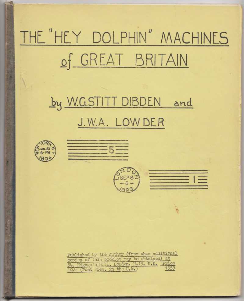 The "Hey Dolphin" Machines of Great Britain