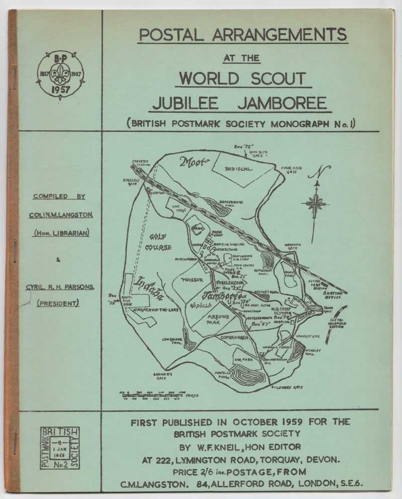 Postal Arrangements at the World Scout Jubilee Jamboree