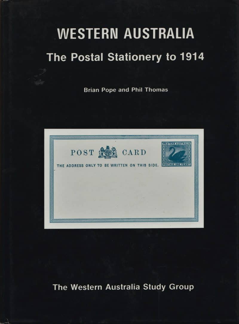 Western Australia. The Postal Stationery to 1914