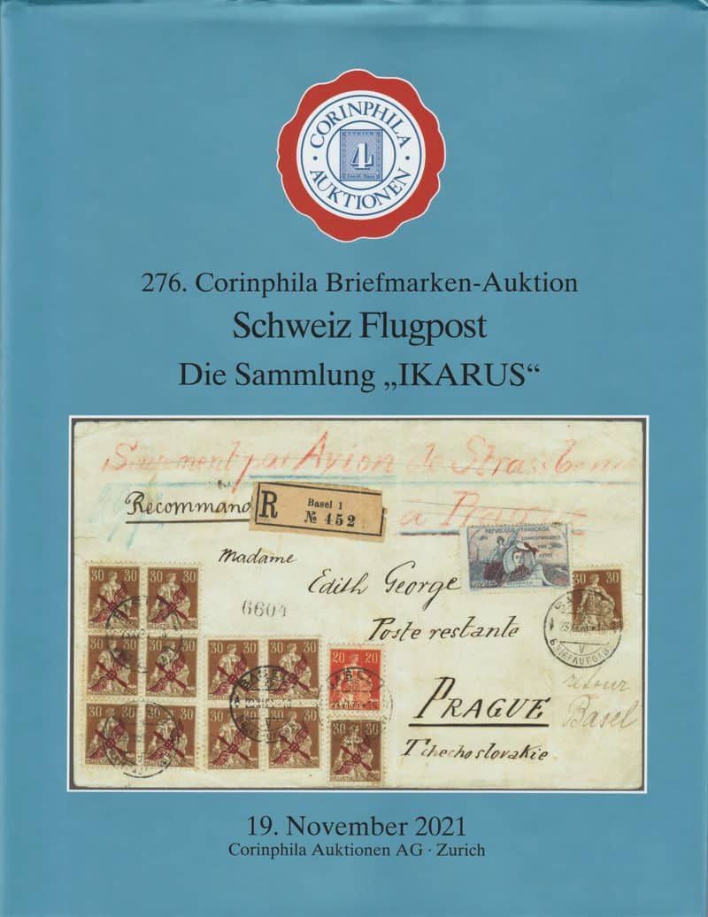 Schweiz Flugpost