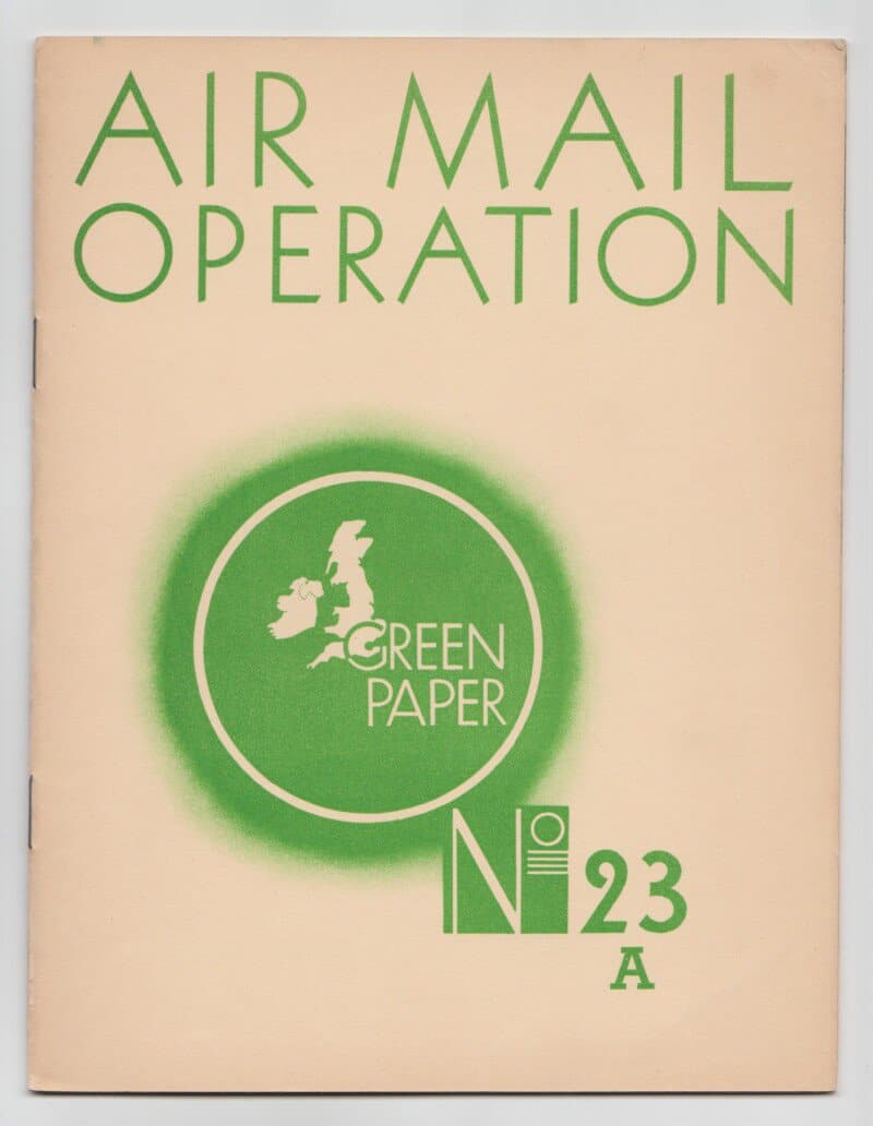 Air Mail Operation