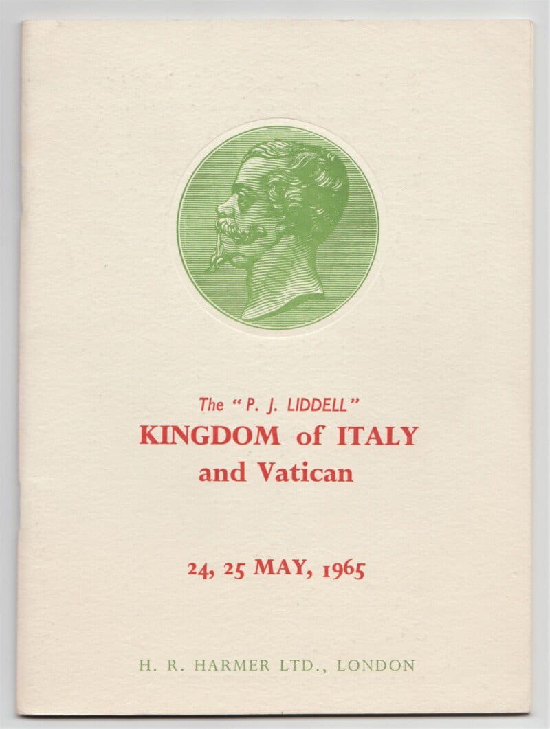 The "P.J. Liddell" Kingdom of Italy