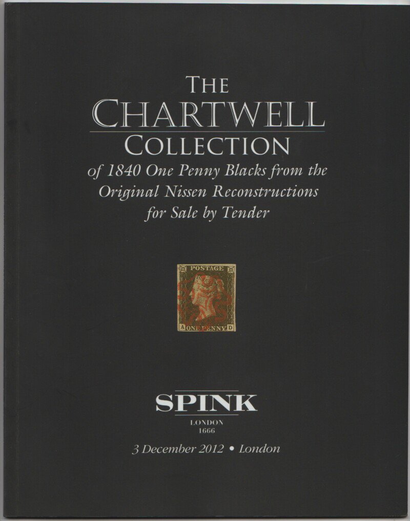 The Chartwell Collection of 1840 One Penny Blacks from the Original Nissen Reconstructions