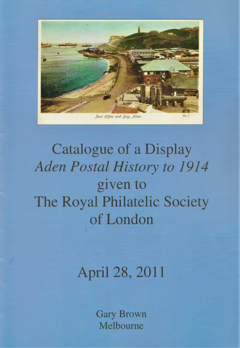 Aden Postal History to 1914