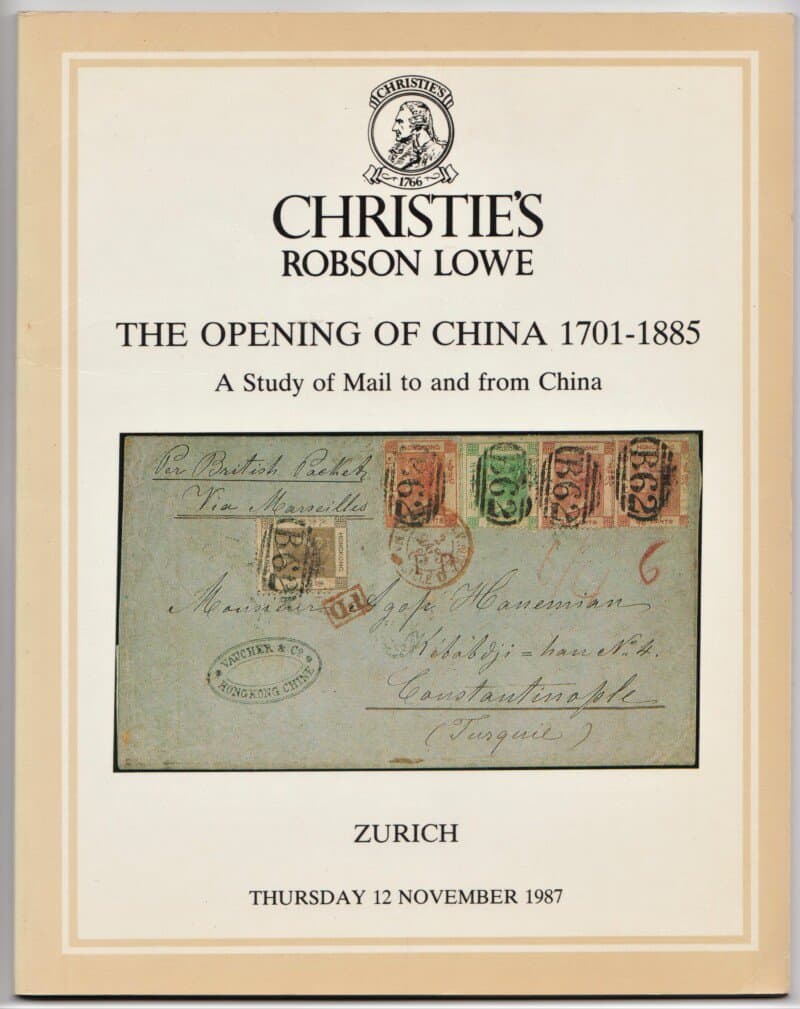The Opening of China 1701-1885