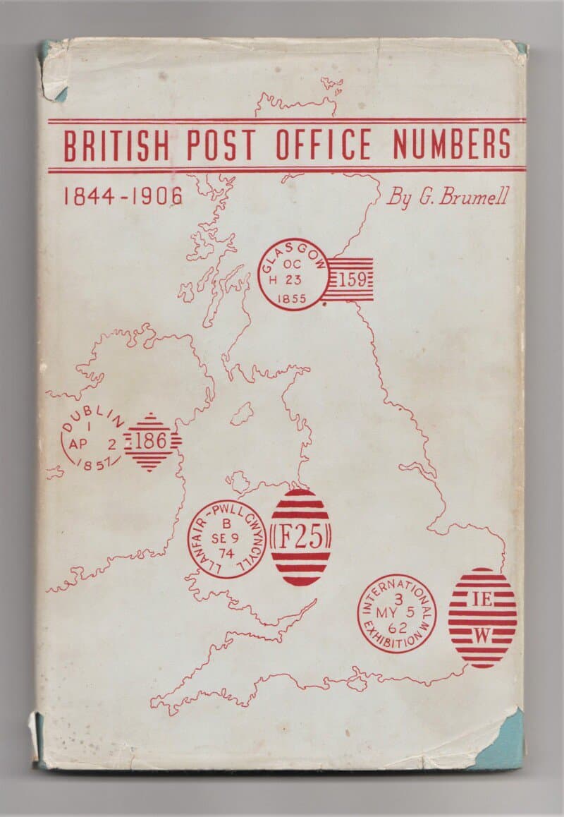 British Post Office Numbers 18441906 HH Sales