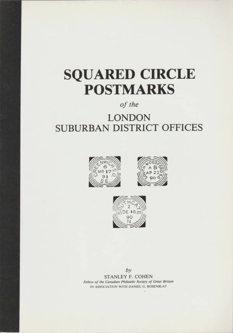 Squared Circle Postmarks of the London Suburban District Offices