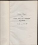 Annual Report on the Indian Posts and Telegraphs Department for the Year 1936-37 - Image 2