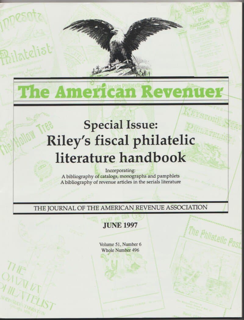 Riley's Fiscal Philatelic Literature Handbook
