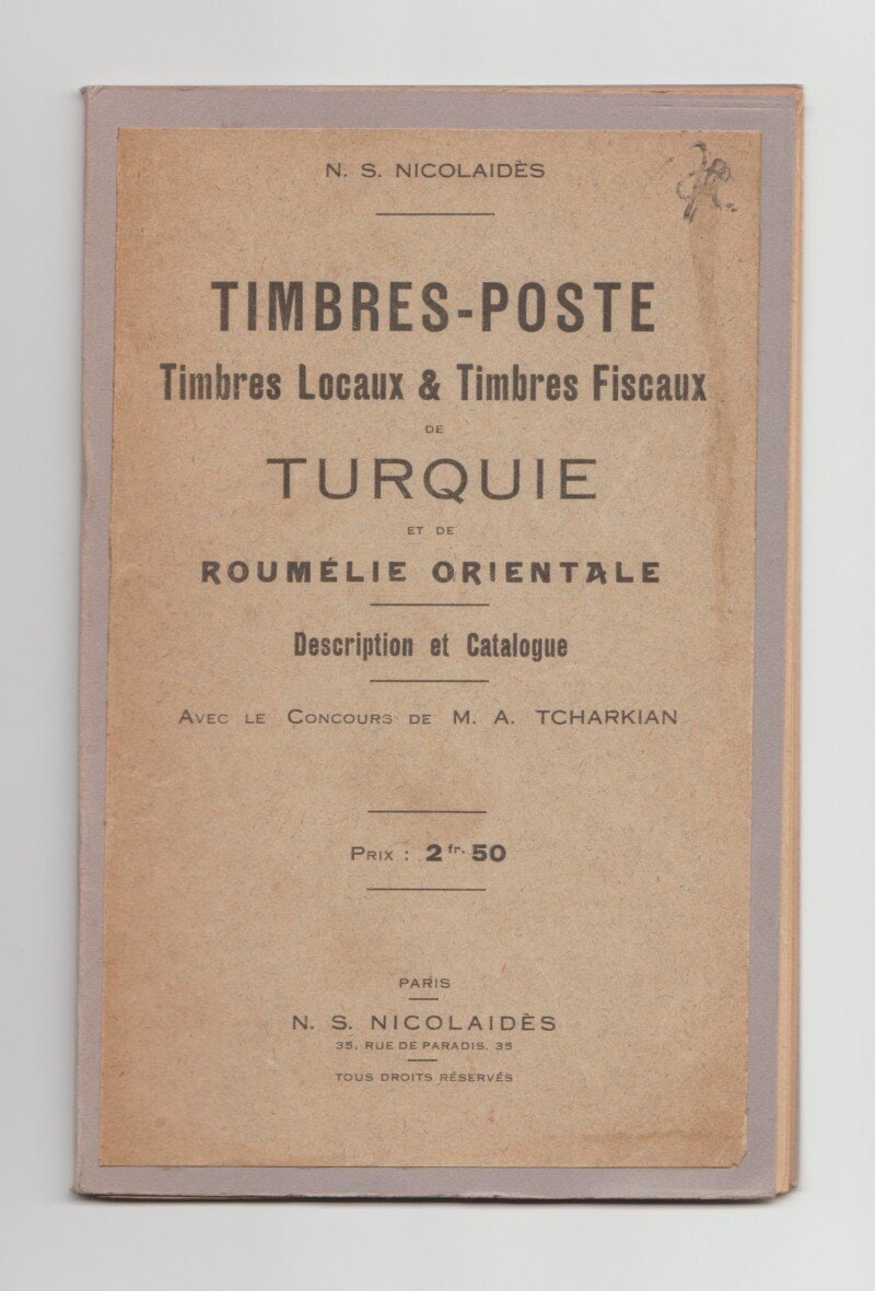 Timbres-Poste, Timbres Locaux & Timbres Fiscaux de Turquie et de Roumélie Orientale