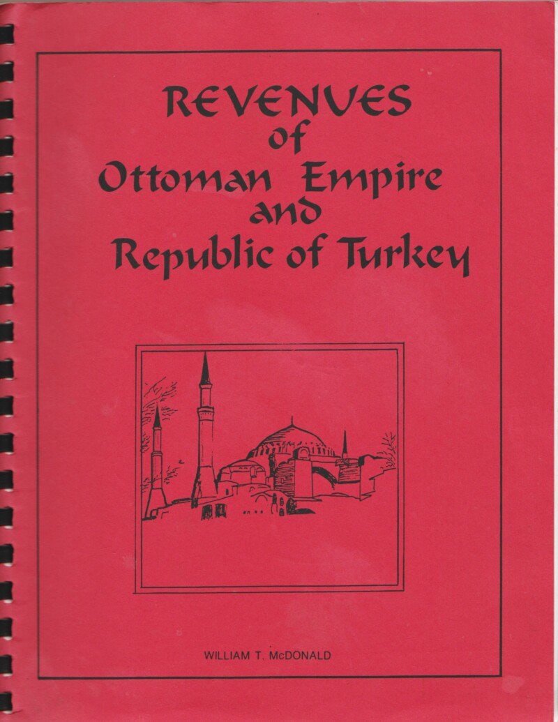 Revenues of Ottoman Empire and Republic of Turkey