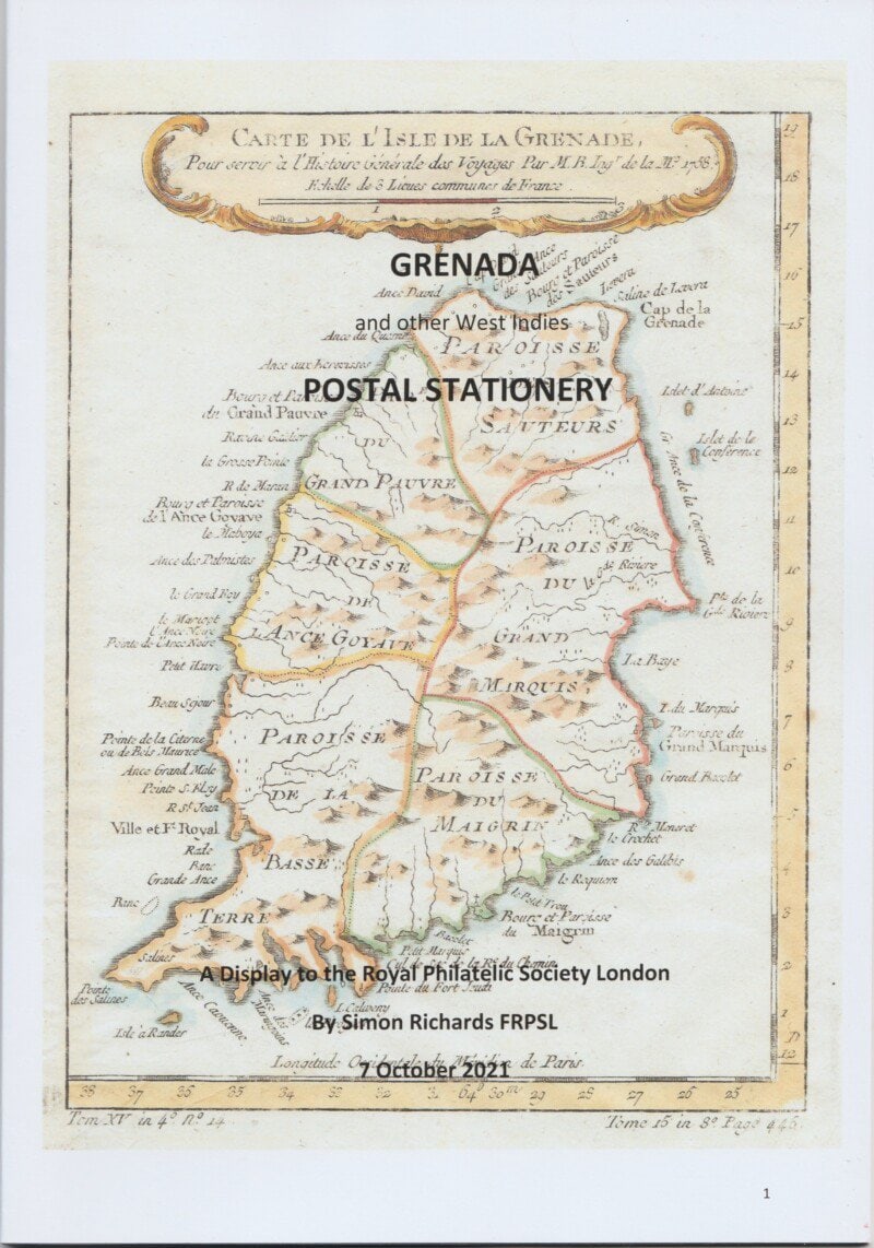 Grenada and other West Indies Postal Stationery