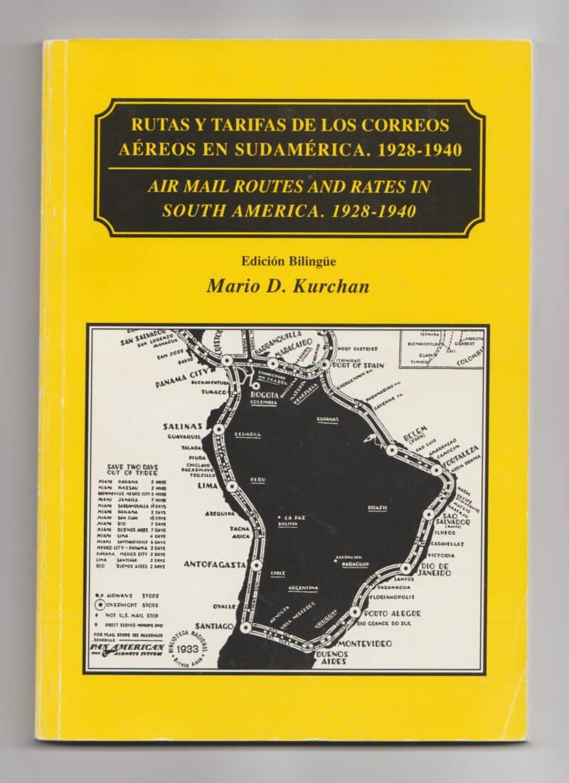 Air Mail Routes and Rates in South America