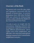 British Letter Mail to Overseas Destinations 1840 to UPU