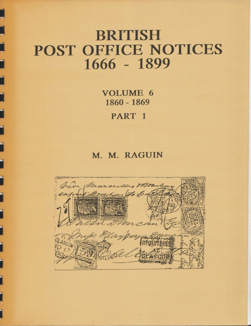 British Post Office Notices 1666-1899