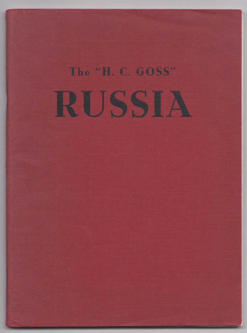 The "H.C. Goss" Russia