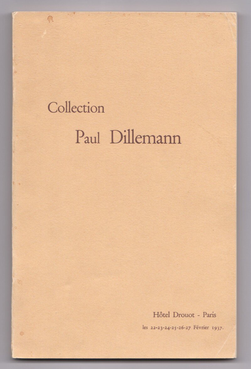 Catalogue de la Collection de Timbres-Poste de Monsieur Paul Dillemann