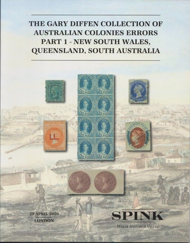 The Gary Diffen Collection of Australian Colonies Errors