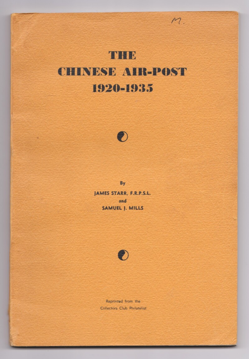 The Chinese Air-Post 1920-1935