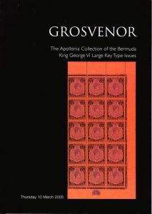 The Apollonia Collection of the Bermuda King George VI Large Key Type Issues