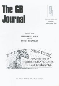 Cumulative Index to the British Philatelist