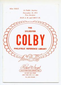 The Sylvester Colby Philatelic Reference Library