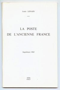 La Poste de l'Ancienne France