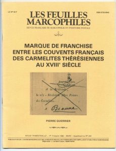 Marque de Franchise entre les Couvents Français des Carmelites Thérèsiennes au XVIIIe Siècle