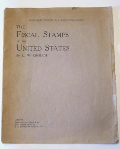 The Fiscal Stamps of the United States