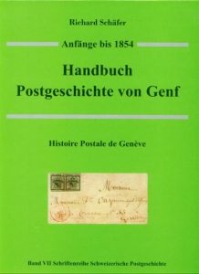 Handbuch Postgeschichte von Genf