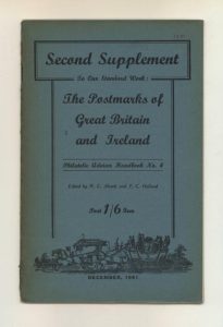 Second Supplement to "The Postmarks of Great Britain and Ireland"