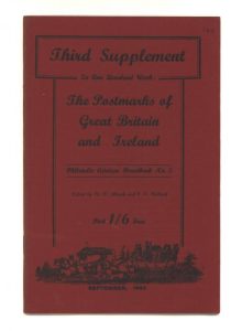Third Supplement to "The Postmarks of Great Britain and Ireland"