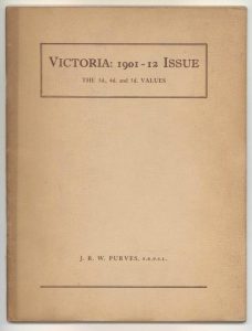 Victoria: 1901-12 Issue