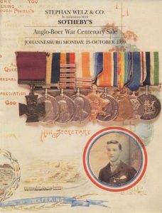 Anglo-Boer War Centenary Sale