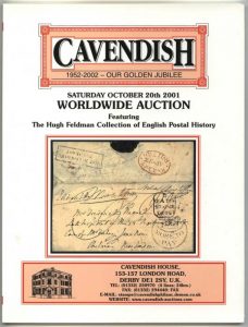 Worldwide Auction Featuring The Hugh Feldman Collection of English Postal History
