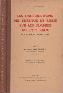 Les Oblitérations des Bureaux de Paris sur les Timbres au Type Sage